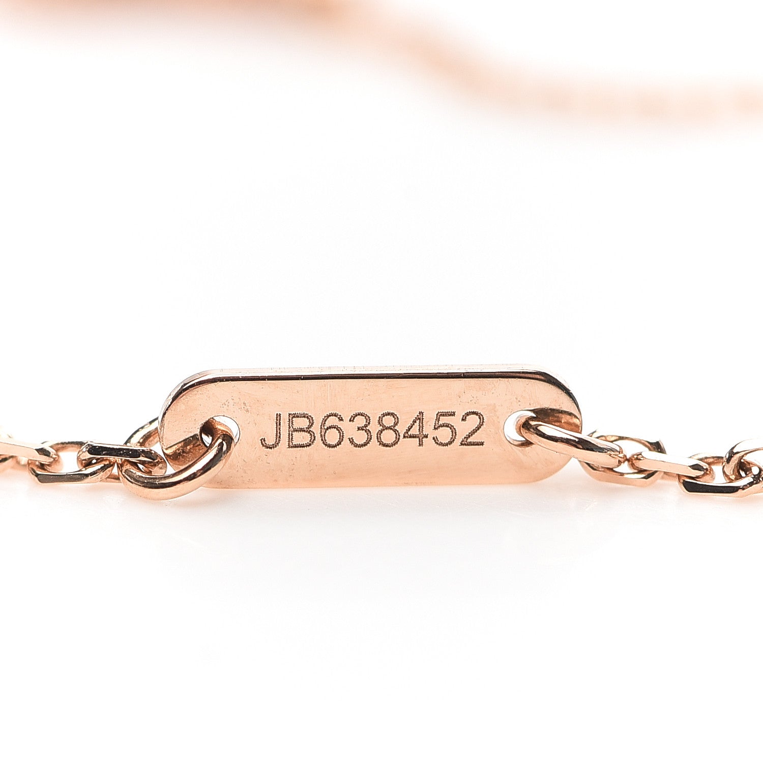 Van Cleef & Arpels 18K Rose Gold Carnelian Sweet Alhambra Bracelet 5 of 7