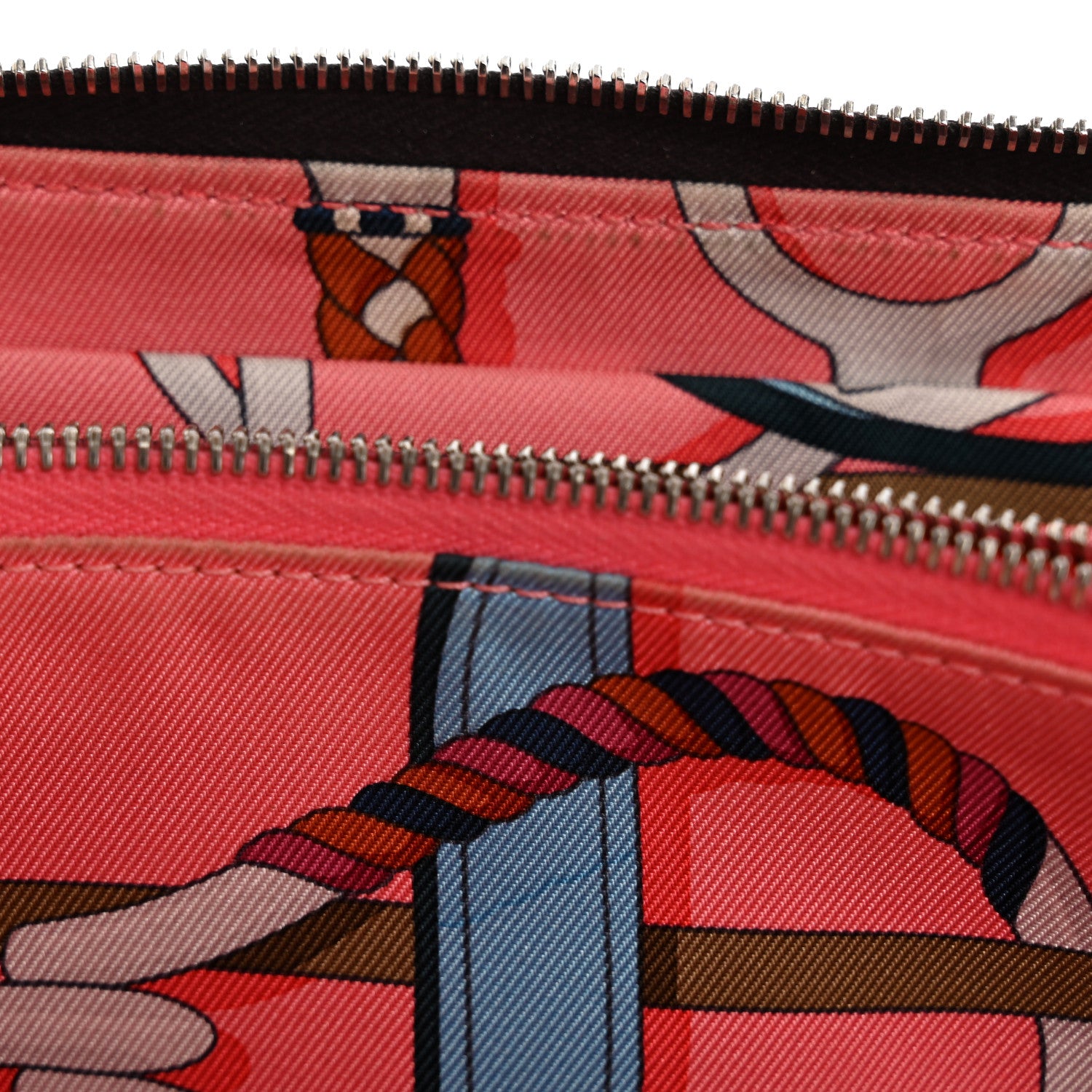 Hermes Epsom Silk'In Wallet Raisin 8 of 11