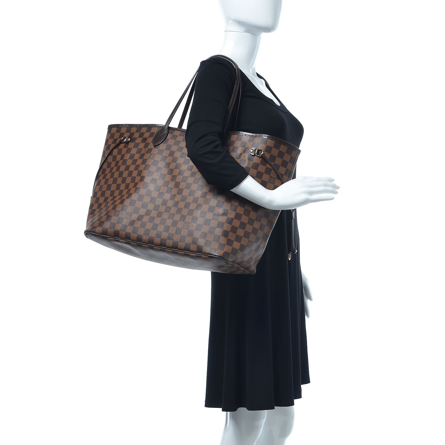 Louis Vuitton Damier Ebene Neo Neverfull GM 2 of 12