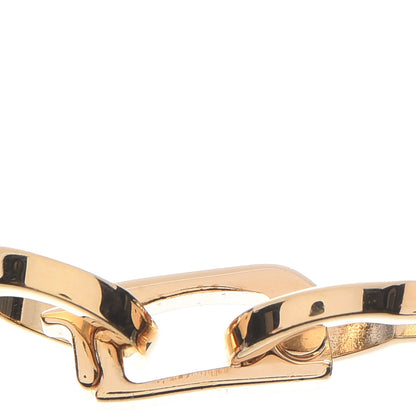 Louis Vuitton Serrure Chain Necklace Gold 4 of 6