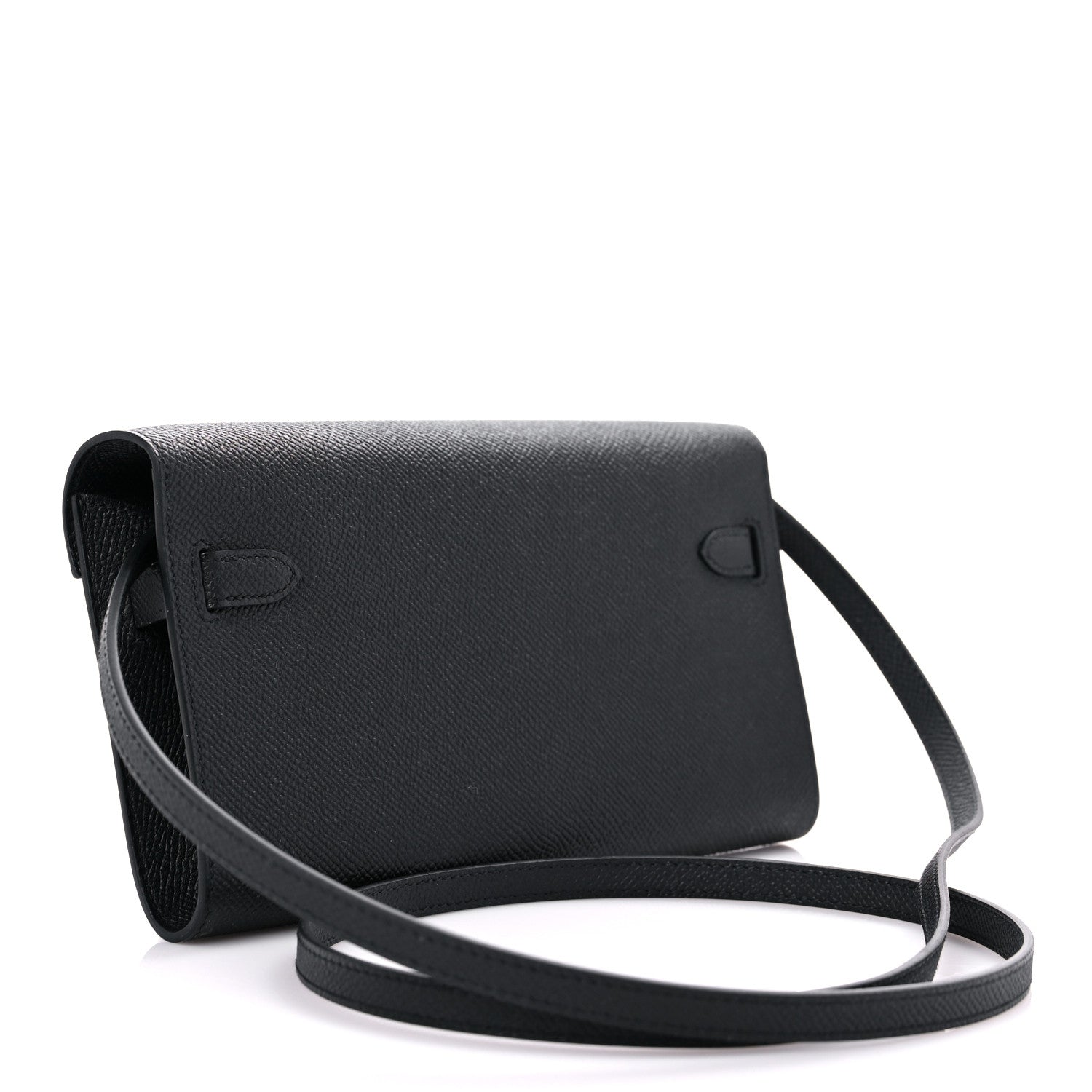 Hermes Epsom Kelly Wallet To Go Black 3 of 9