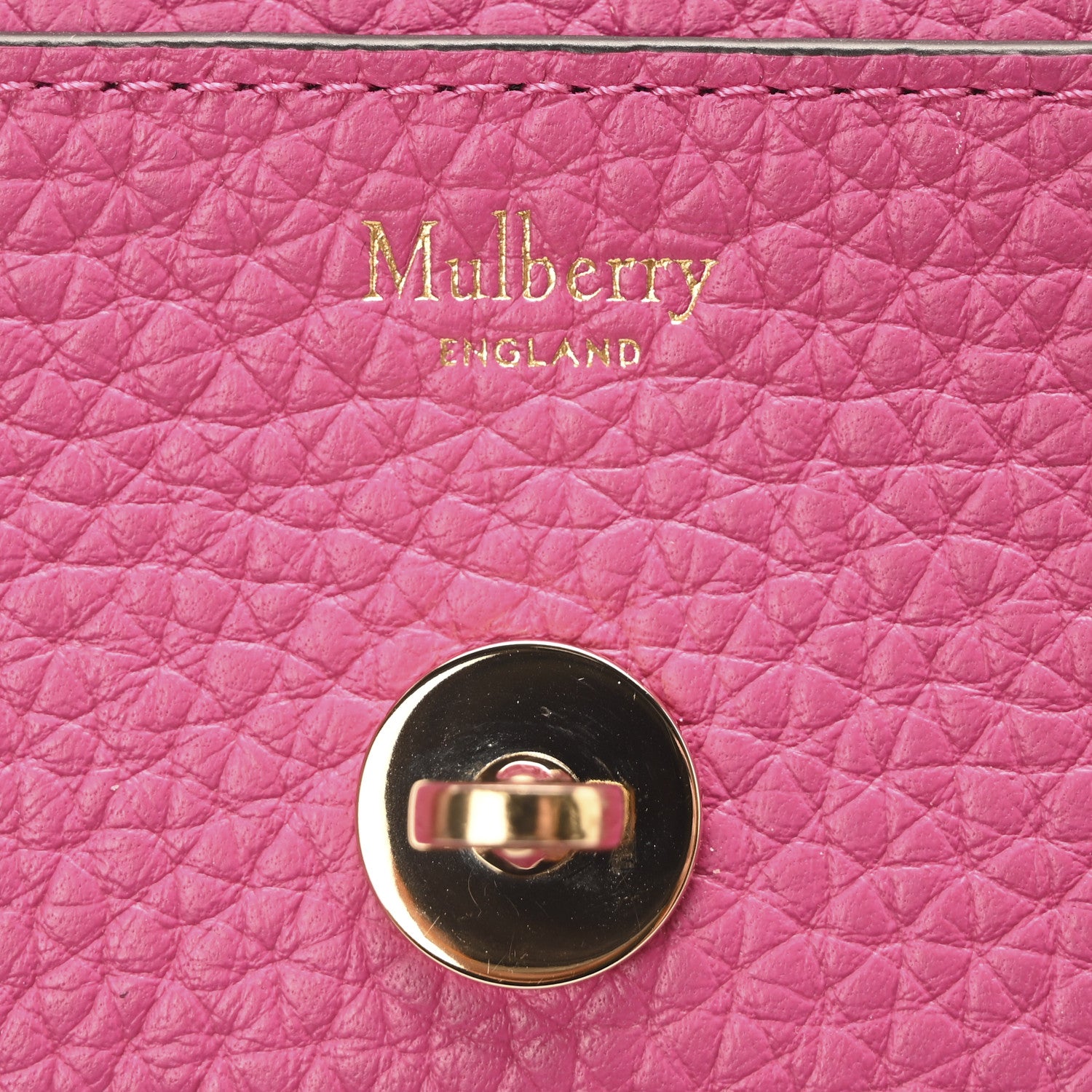 Mulberry Heavy Grain Darley Wallet Mulberry Pink 5 of 9