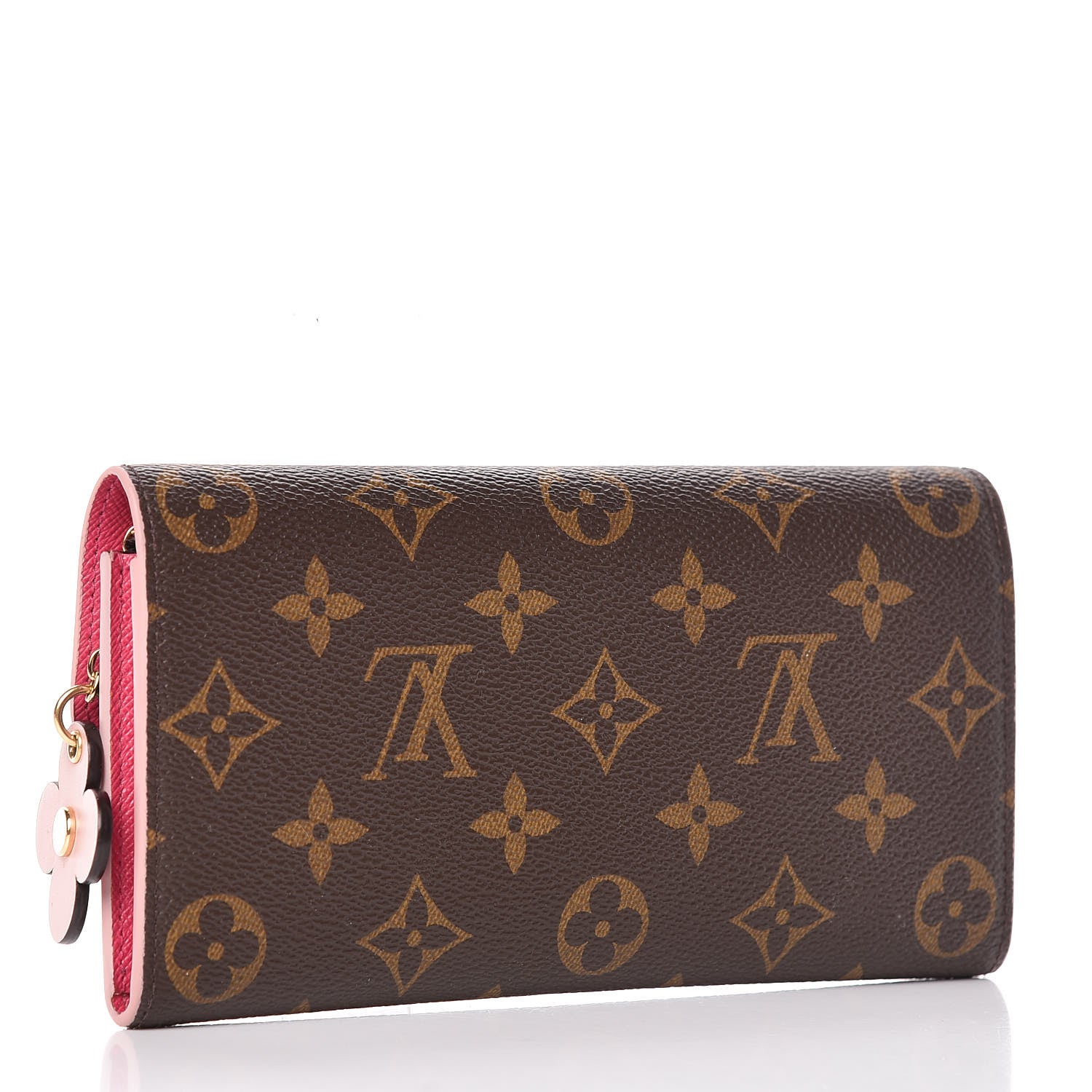 Louis Vuitton Monogram Bloom Flower Emilie Wallet 3 of 9
