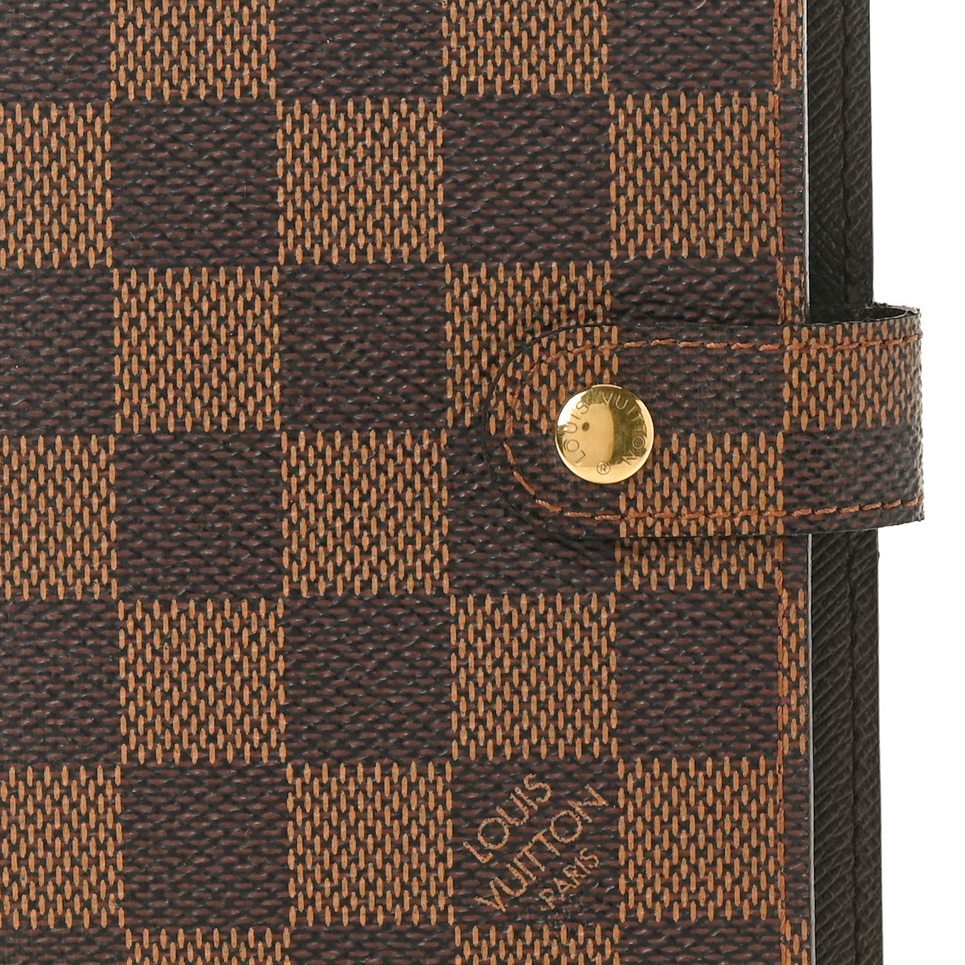 Damier Ebene Small Ring Agenda Cover