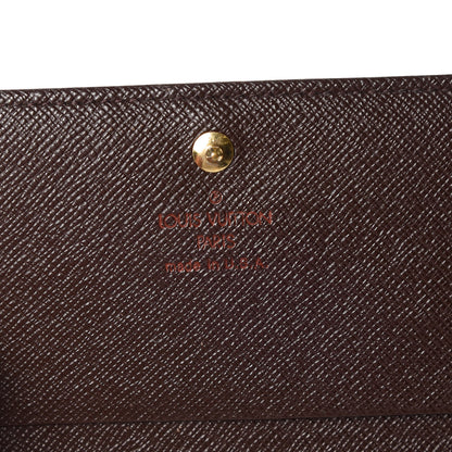 Louis Vuitton Damier Ebene Porte-Monnaie Tresor Wallet 8 of 10