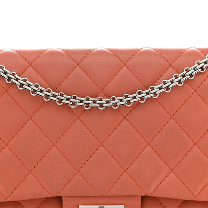 Chanel Lambskin Quilted 2.55 Reissue 227 Flap Orange 8 of 11