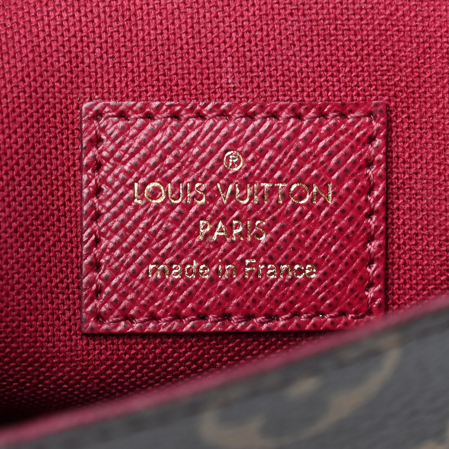 Louis Vuitton Monogram Pochette Felicie Chain Wallet Fuchsia 9 of 9