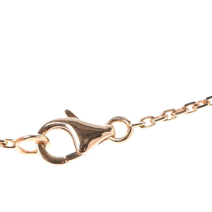 Van Cleef & Arpels 18K Rose Gold Diamond Grey Mother of Pearl Vintage Alhambra Pendant Necklace 8 of 9