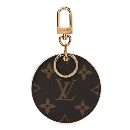 Louis Vuitton Monogram LV Mirror Bag Charm Key Holder Rose Ballerine 1 of 5
