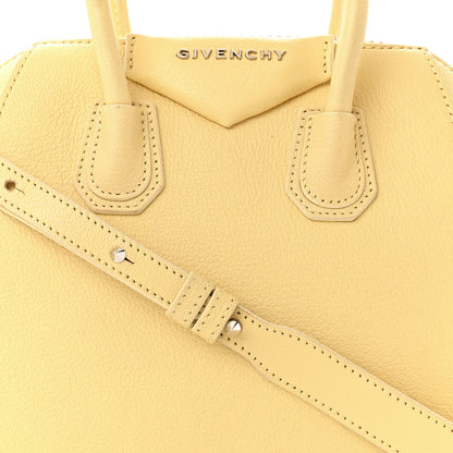 Givenchy Sugar Goatskin Mini Antigona Yellow 8 of 16