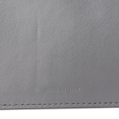 Celine Grained Calfskin Medium Multifunction Strap Wallet Grey 7 of 9