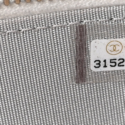 Chanel Lambskin Quilted Top Handle Mini Vanity Case With Chain Grey 7 of 11