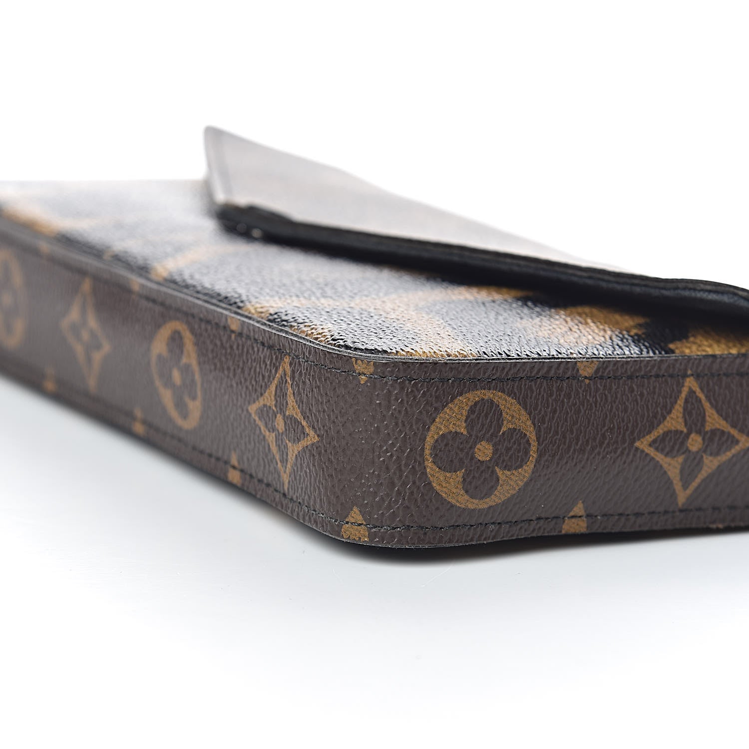 Louis Vuitton Monogram Animal Print Pochette Felicie Chain Wallet 10 of 11
