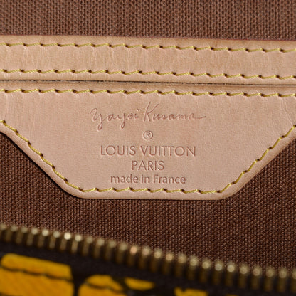 Louis Vuitton Monogram Kusama Town Speedy 30 Yellow 6 of 7
