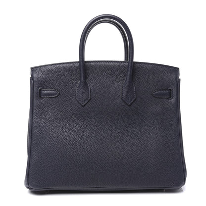 Hermes Togo Birkin 25 Bleu Nuit 3 of 30