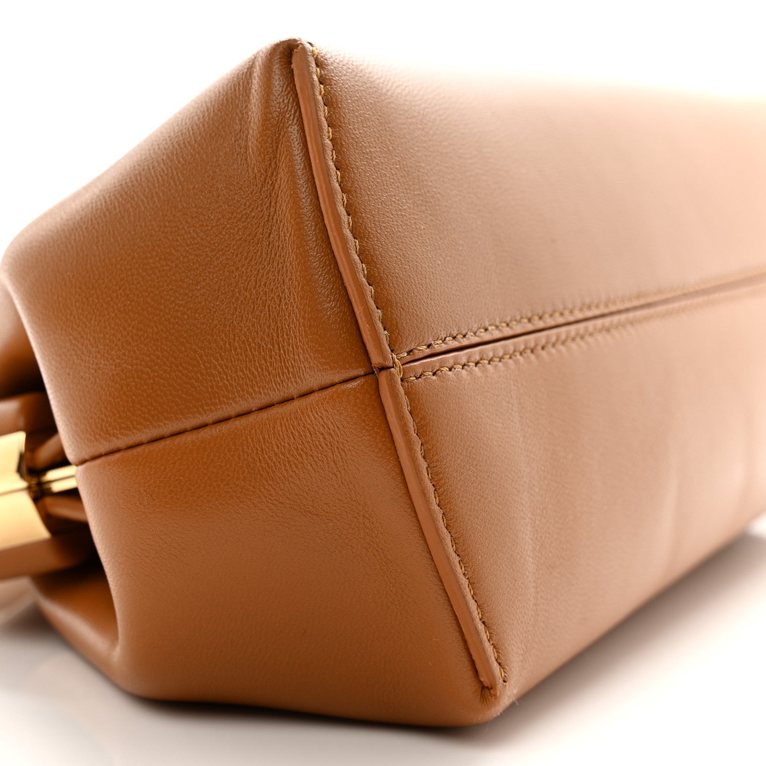 Fendi Shiny Nappa Small Fendi First Caramello 9 of 10