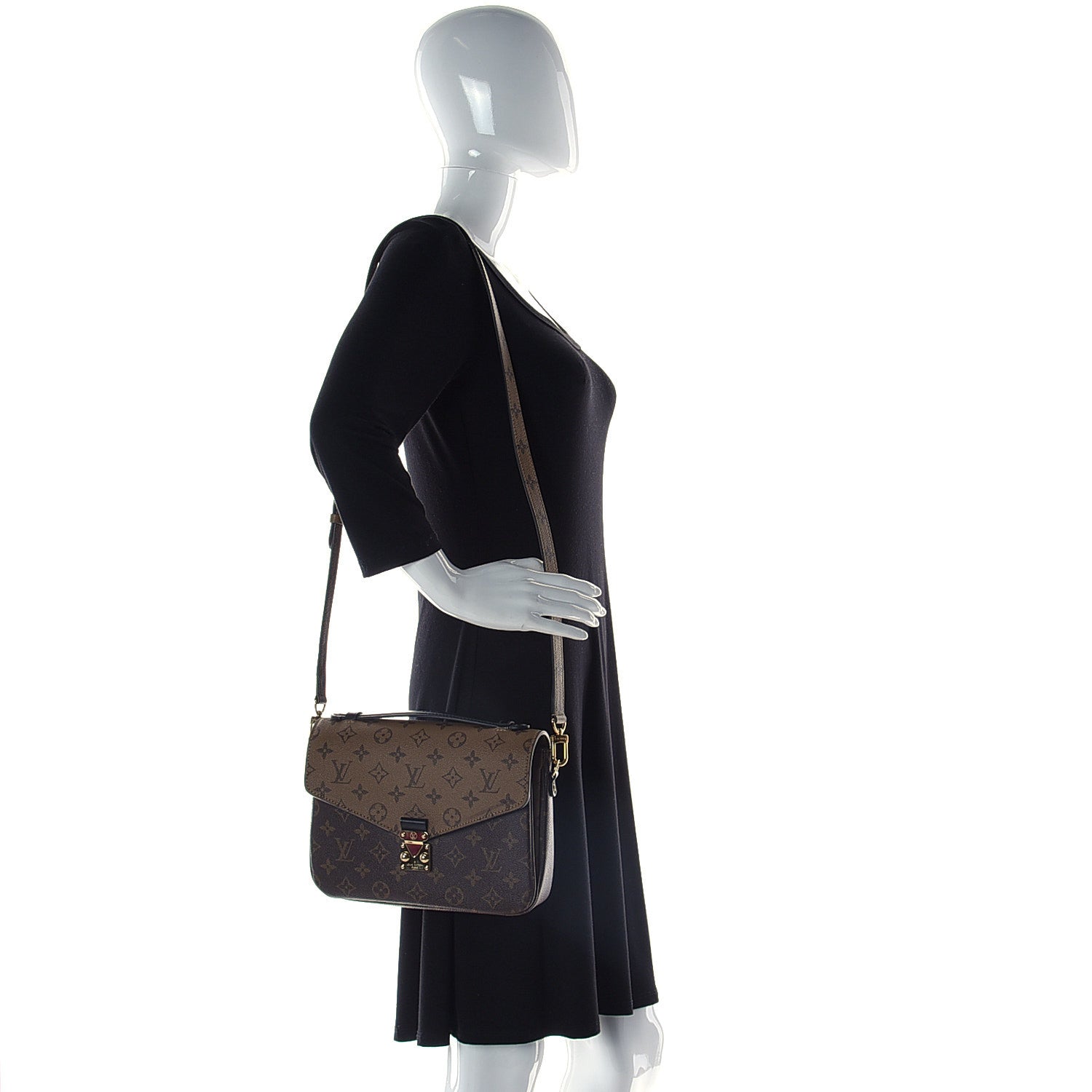 Louis Vuitton Reverse Monogram Pochette Metis 3 of 11