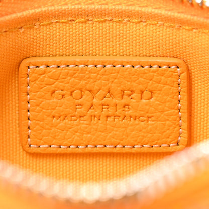Goyard Goyardine Nano Senat Key Pouch Yellow 6 of 8