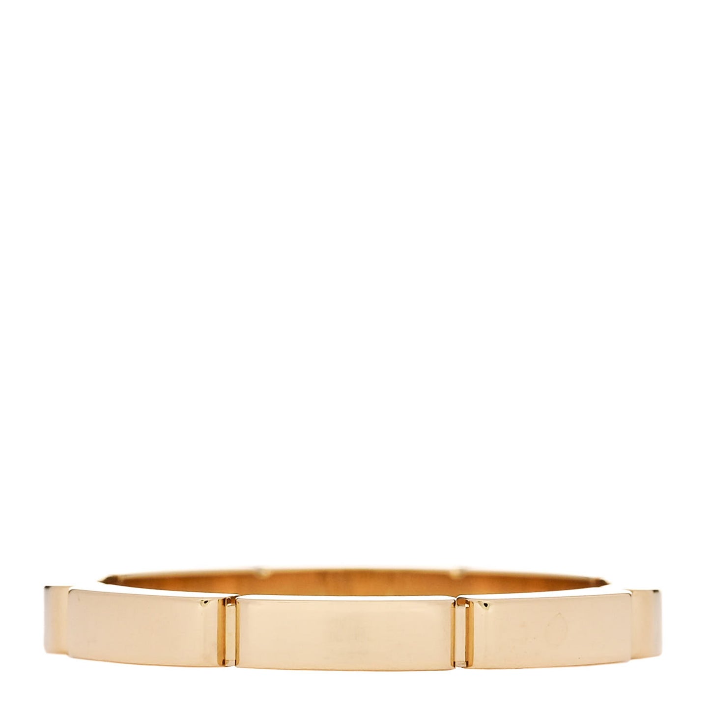 18K Yellow Gold 2.5mm Maillon Panthere Wedding Band Ring 60 9.25