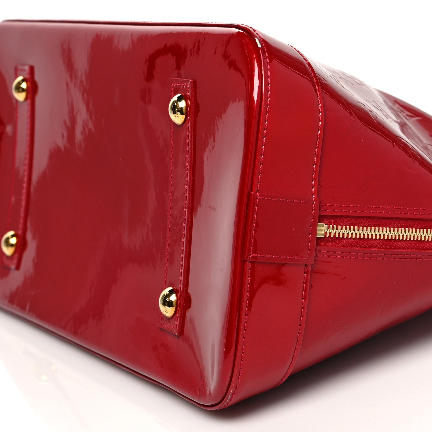 Louis Vuitton Vernis Alma GM Pomme D'Amour 9 of 15