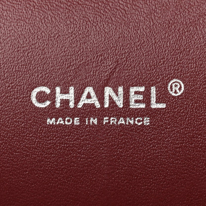 Chanel Caviar Quilted Maxi Double Flap Dark Red 5 of 12