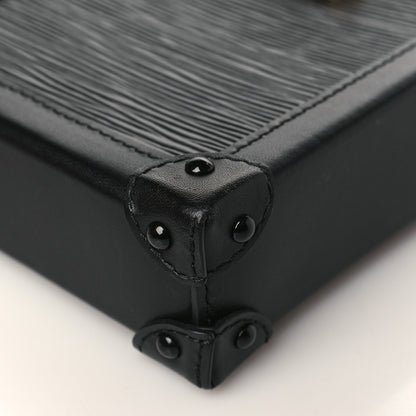Louis Vuitton Epi Pochette Trunk Verticale Black 8 of 9