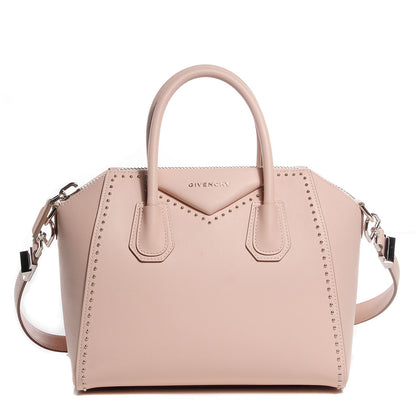Givenchy Smooth Calfskin Small Studded Antigona Nude 1 of 8