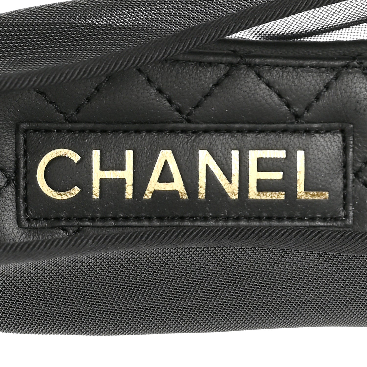 Chanel Mesh CC Ballerina Flats 40 Black 7 of 8