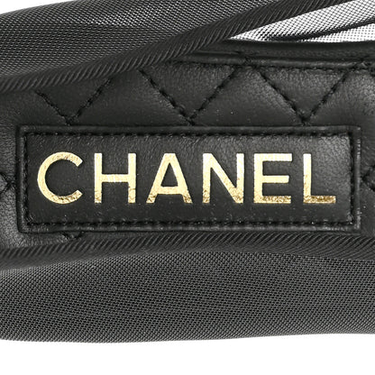 Chanel Mesh CC Ballerina Flats 40 Black 7 of 8