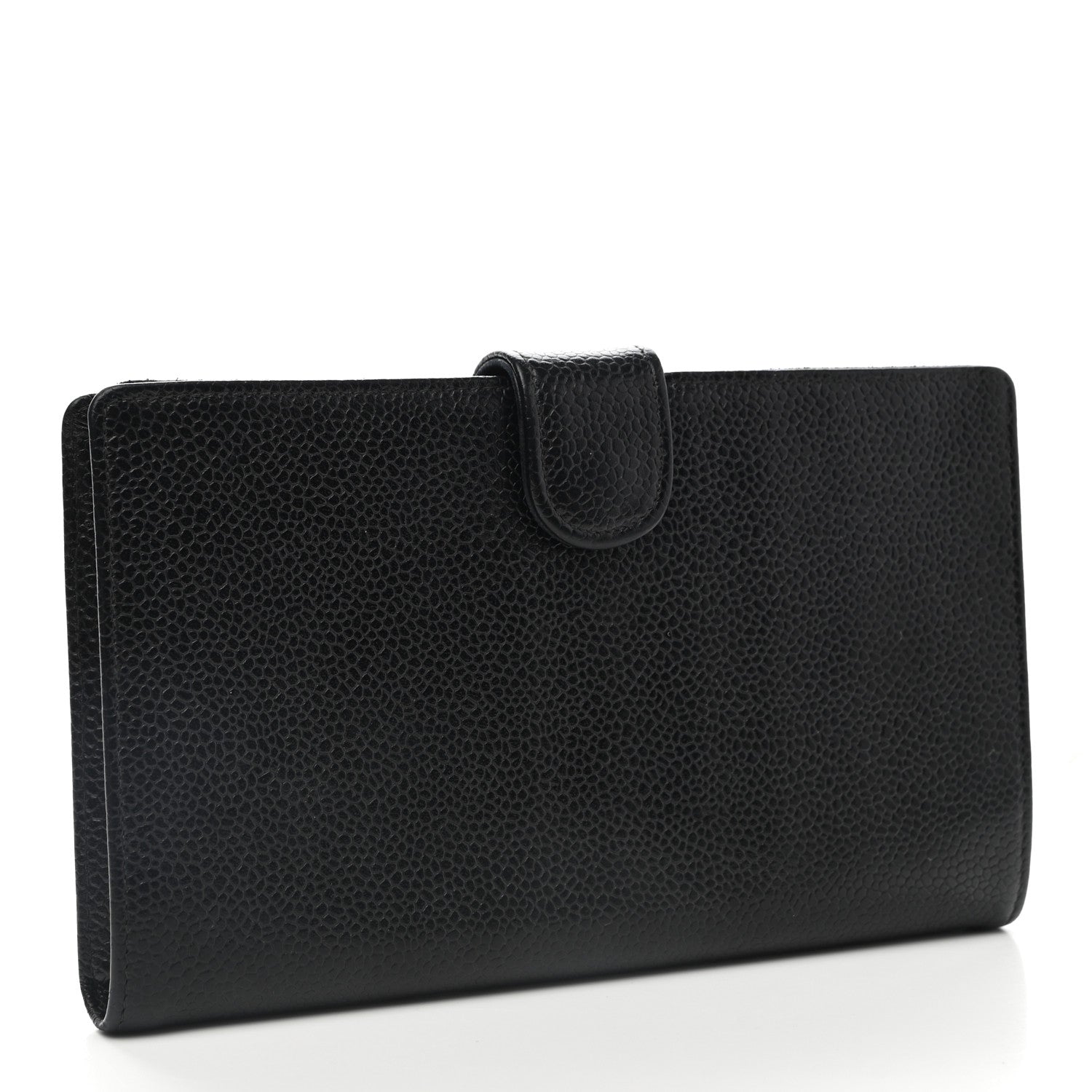 Chanel Caviar Timeless CC French Wallet Black 3 of 8