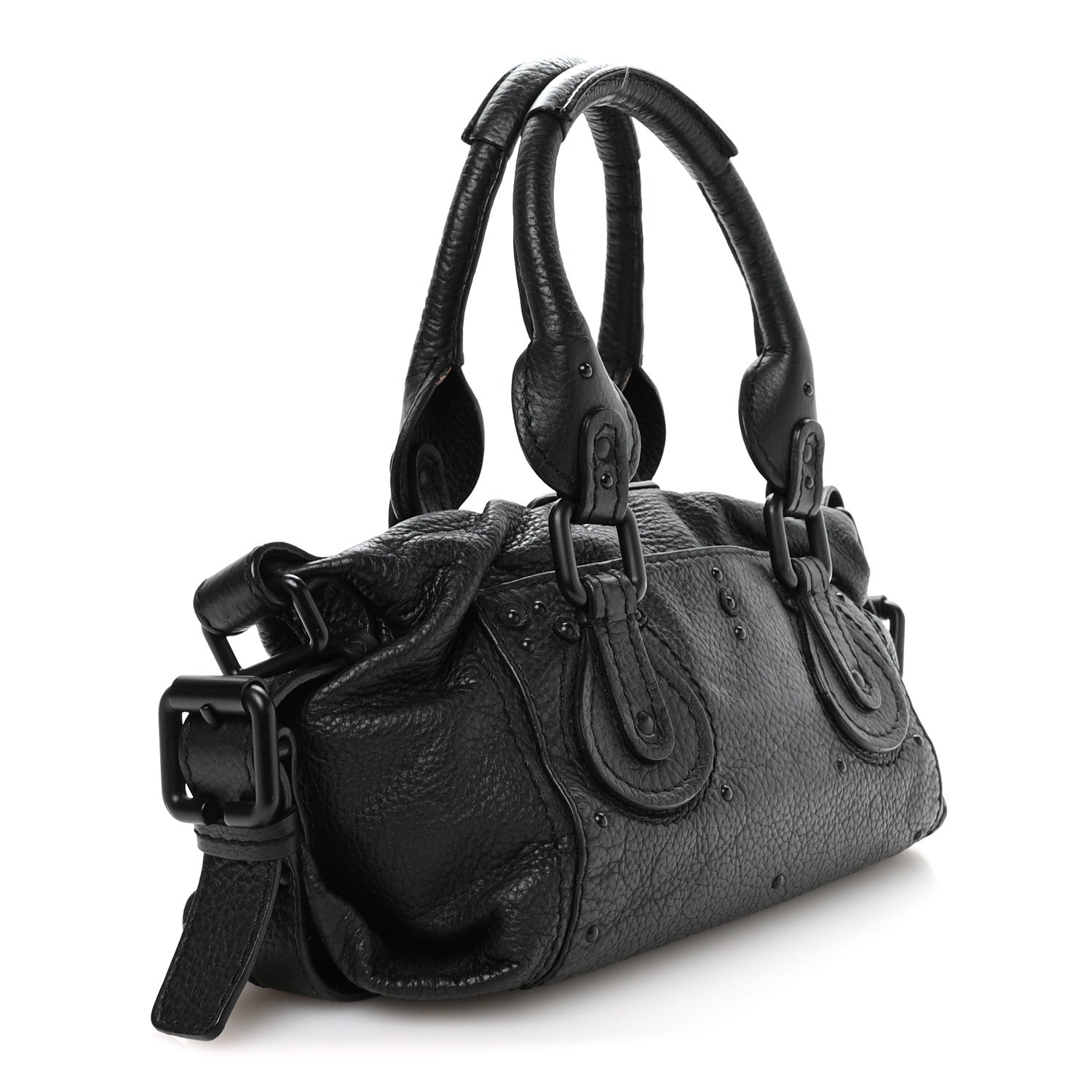 Chloe Calfskin Small Paddington Satchel So Black 3 of 11