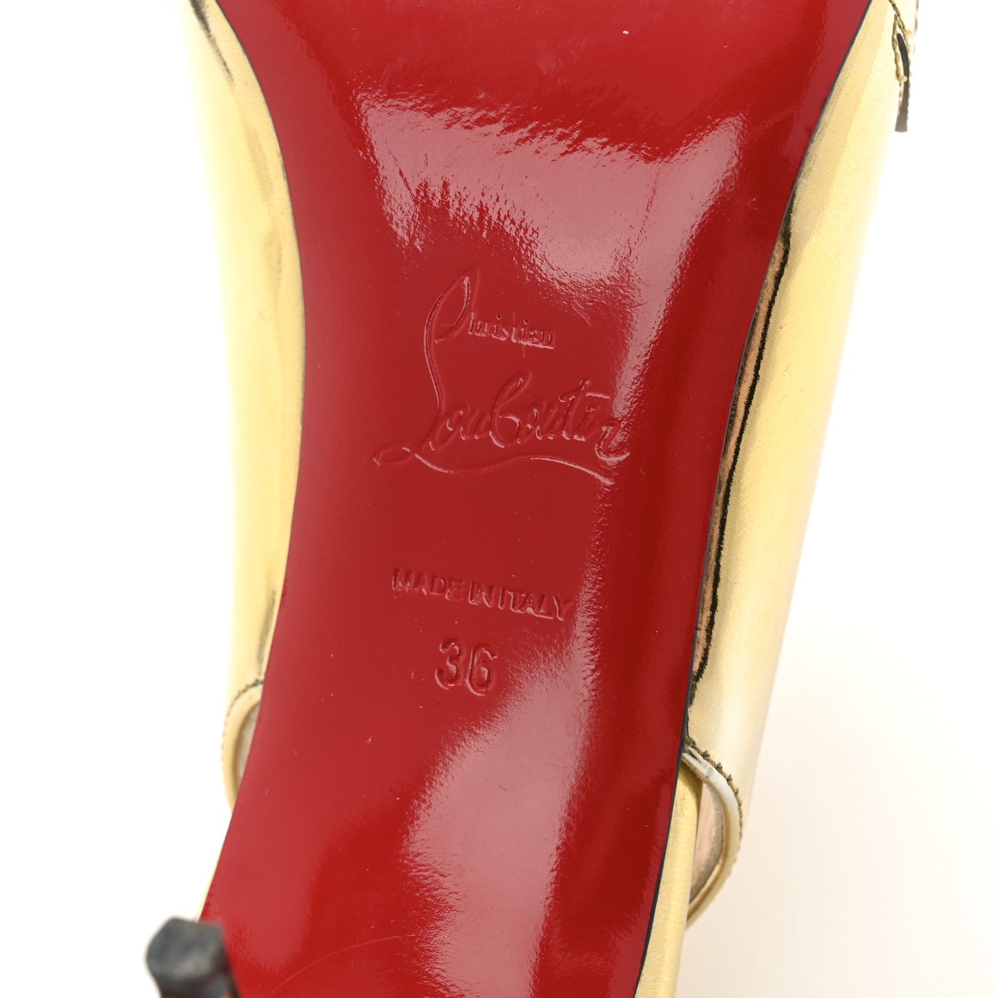 Rete Specchio Frescobella 70 Pumps 36 Gold