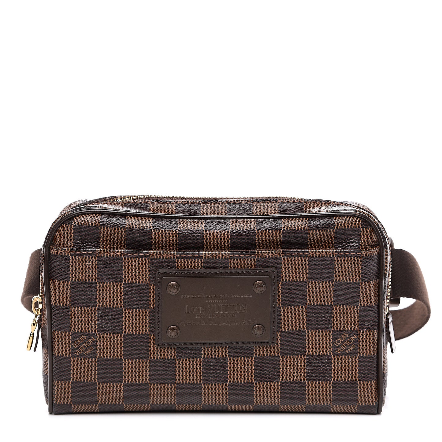 Damier Ebene Brooklyn Bum Bag