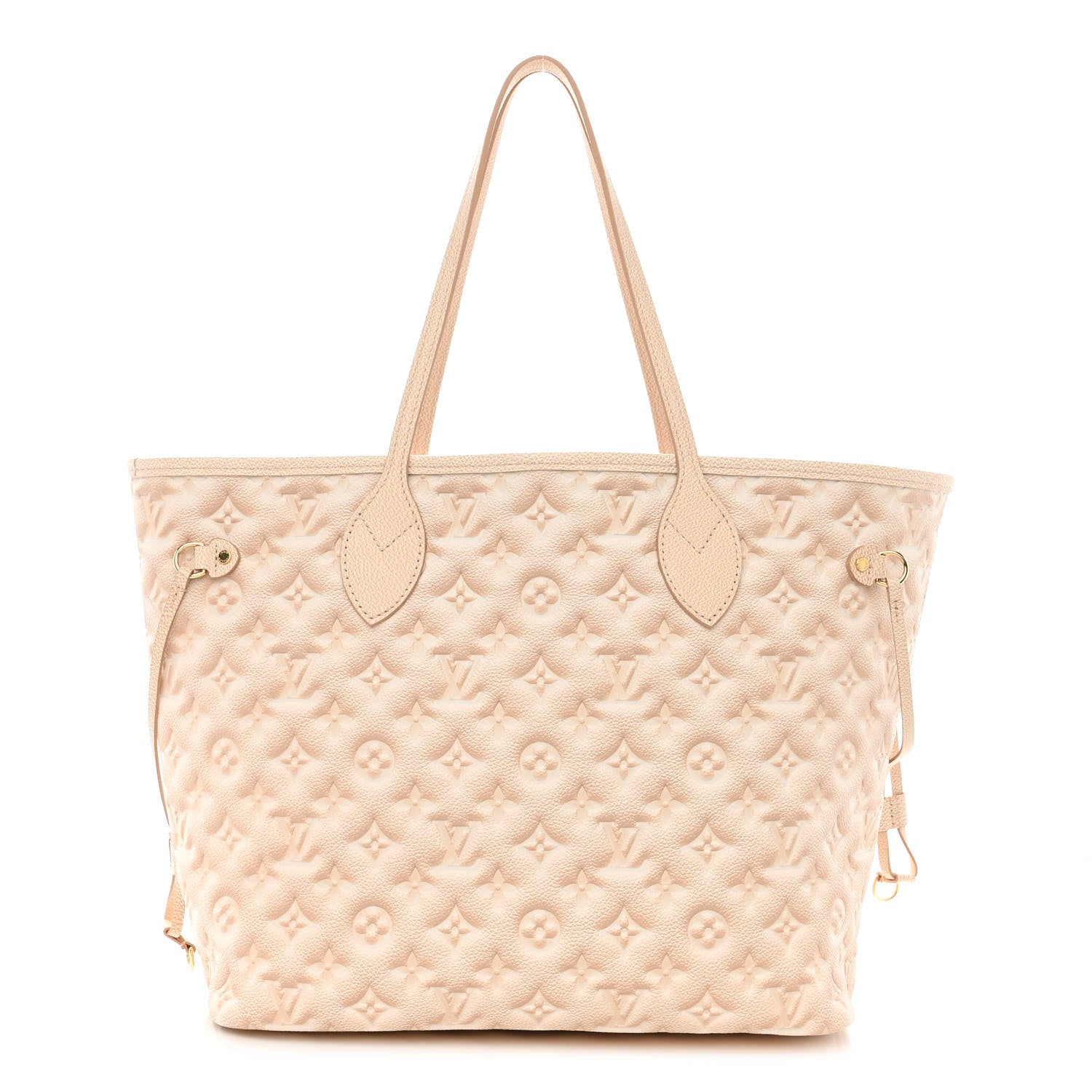 Louis Vuitton Empreinte Monogram Summer Stardust Neverfull MM Beige Clair 3 of 11