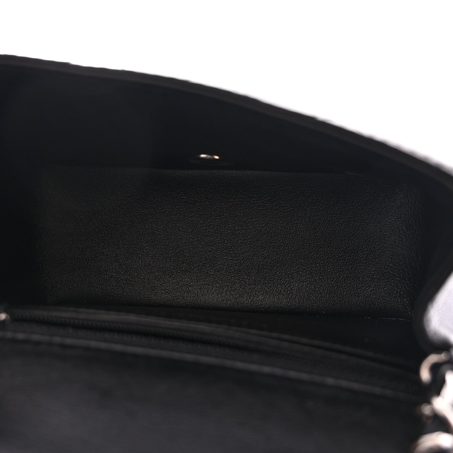 Chanel Lambskin Quilted Mini Square Flap Black 5 of 10