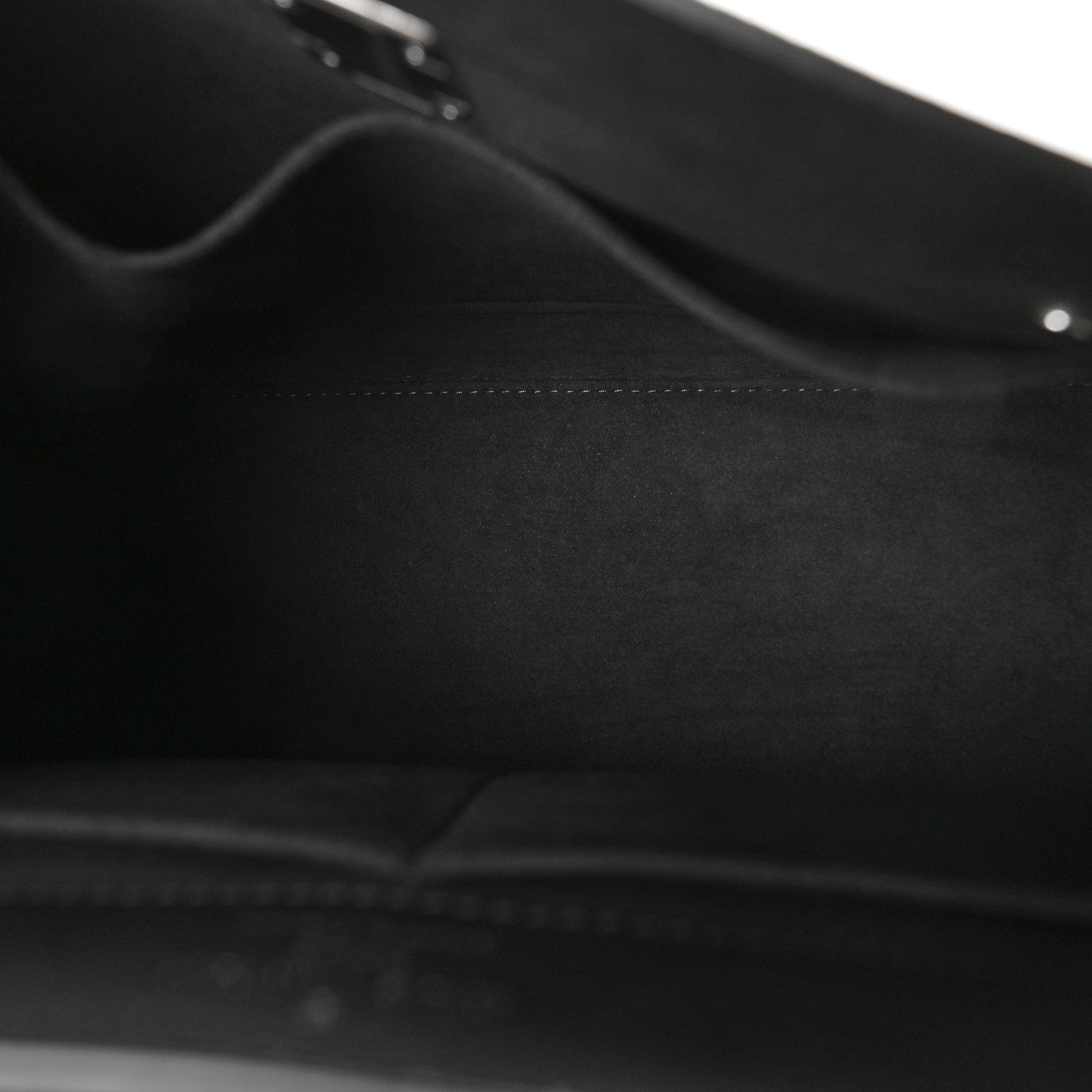 Louis Vuitton LOUIS VUITTON Calfskin Lockme Ever Black 6 of 12