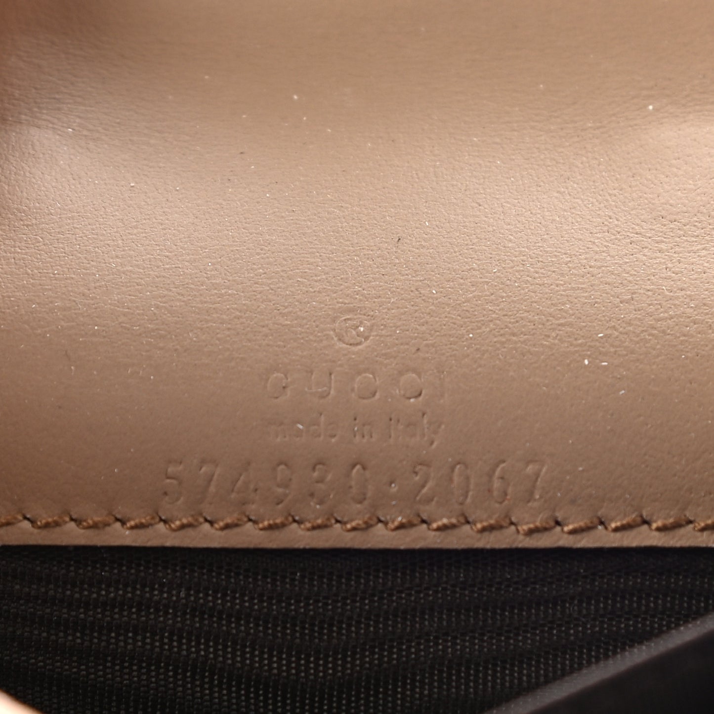 GG Supreme Monogram Dionysus Coin Purse Taupe