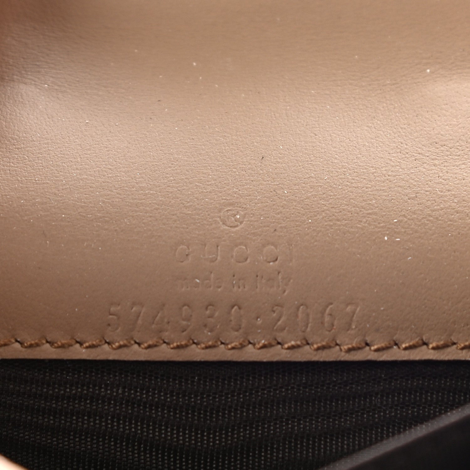 Gucci GG Supreme Monogram Dionysus Coin Purse Taupe 6 of 7