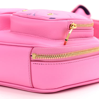 Louis Vuitton Calfskin Embossed Monogram Vuittamins Utility Crossbody Rose Violet 9 of 11