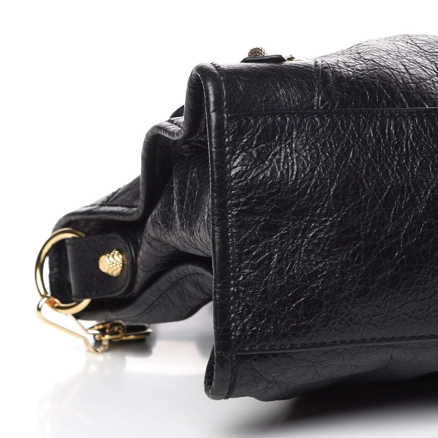 Agneau Giant 12 Gold Hardware City Black