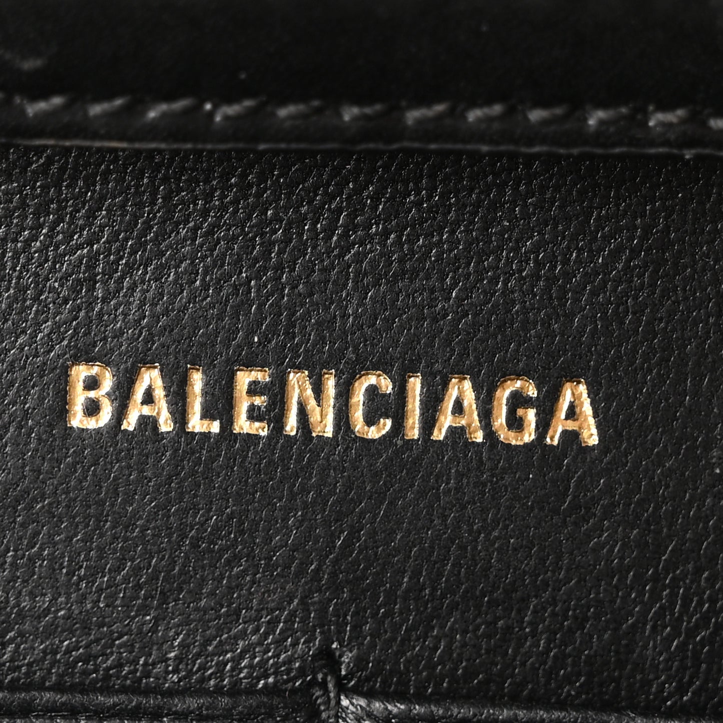 Shiny Box Calfskin Hourglass Chain Bag Black
