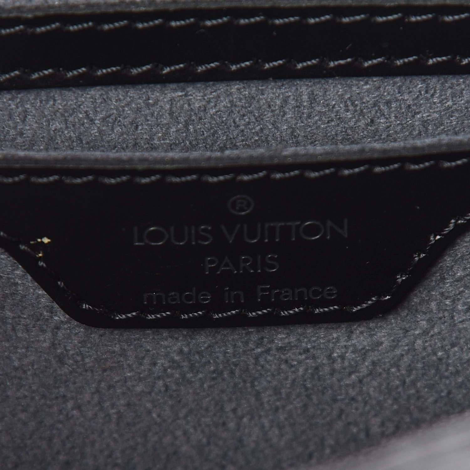 Louis Vuitton Epi Soufflot Black 7 of 11