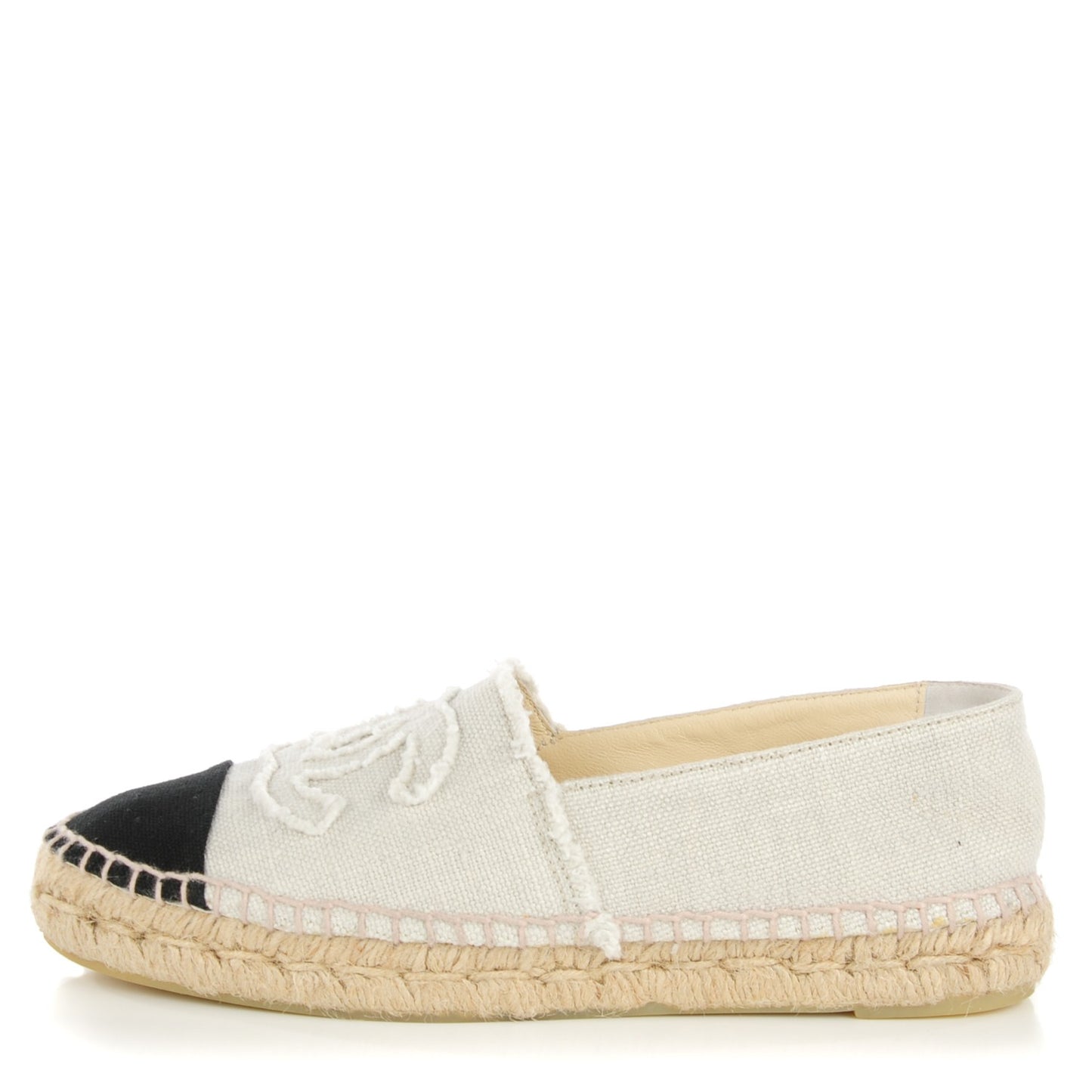 Toile CC Espadrilles 38 Beige Black