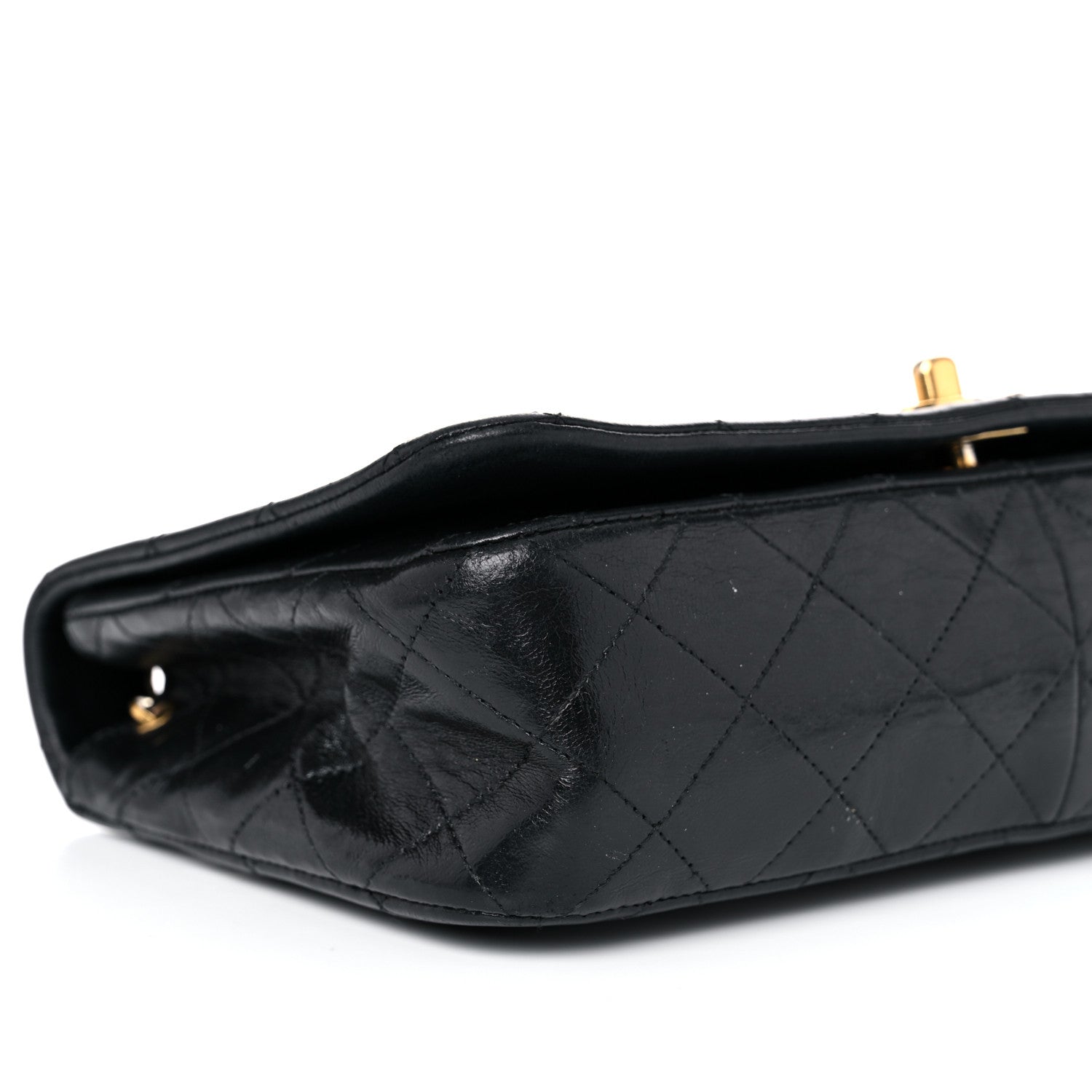 Chanel Lambskin Quilted Small Single Flap Black 9 of 21