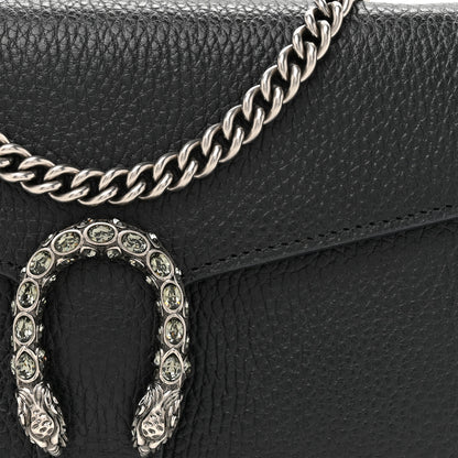 Gucci Calfskin Mini Dionysus Chain Wallet Black 9 of 11