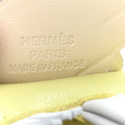 Hermes Milo Lambskin Grigri Rodeo Pegase Horse Bag Charm PM Jaune Bourgeon Bleu Brume Nata 3 of 4