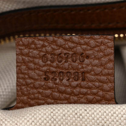 Gucci New Denim GG Monogram Calfskin Small Jackie 1961 Hobo Blue Tea Cuir 7 of 10