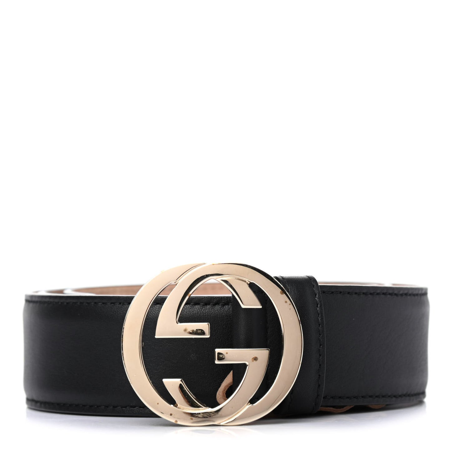 Calfskin Interlocking G 37mm Belt 95 38 Black