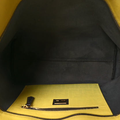 Fendi Zucca Spalmati Ombre Small Roll Tote Tobacco Cedro 5 of 15