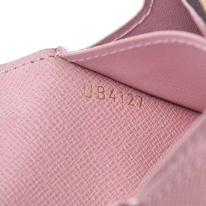 Louis Vuitton Damier Ebene Rosalie Coin Purse Rose Ballerine 7 of 8